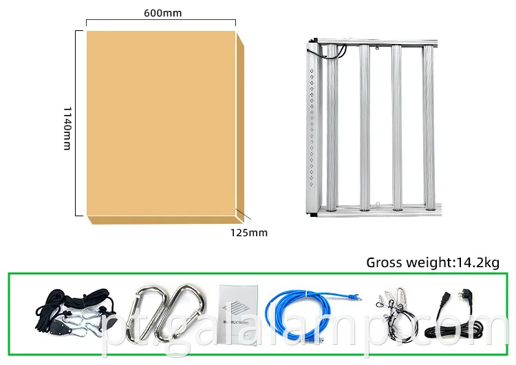Lâmpada de LED de cultivo Grow Bar para lâmpada espetacular de fotossíntese de plantas internas